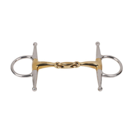 Fullcheek Double Jointed Cuprium Mouth Bit With Tolt Link