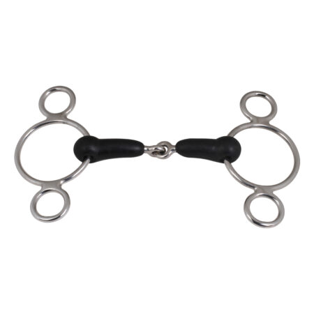 Pessoa Jointed Mouth Rubber Bit