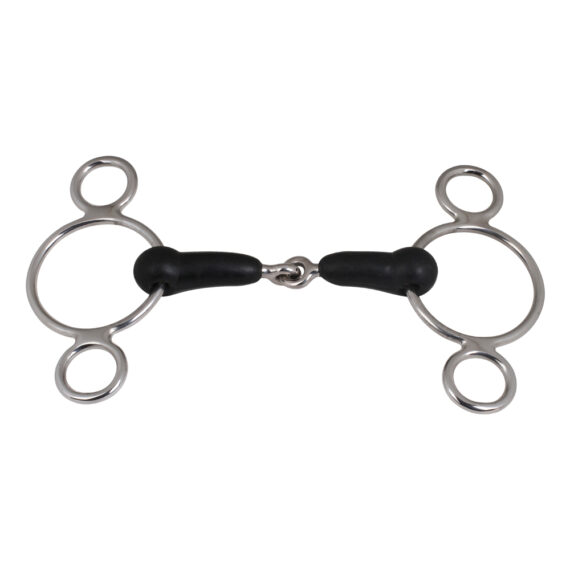 Pessoa Jointed Mouth Rubber Bit