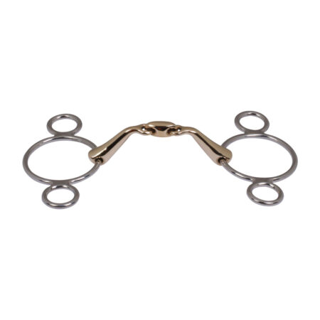 Verbindend Pessoa 3 Ring Cuprium Mouth Bit