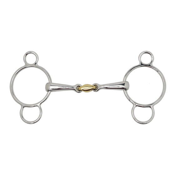 Pessoa Dble Jointed 3 ring Bit with Cuprium KK Link